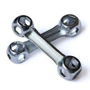 Portable 10in1 6-15mm Hexagon Wrench Dog Bone Shape Bicycle Cycling Repair Tool