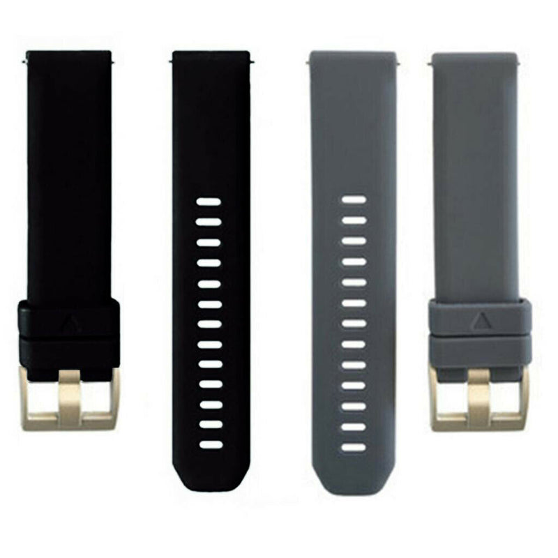 2x Sport Band Soft Silicone Strap Replacement Wristbands, For Garmin Vivoactive