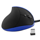 2.4GHz  Wireless Ergonomic Mouse Rechargeable 2400 DPI Adjustable 6 Buttons Mice