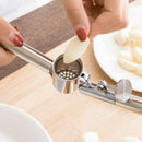 New Heavy Duty Stainless Steel Garlic Squeeze Press Portable Kitchen Tools