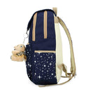 Girl Canvas Shoulder School Bag Backpack Travel Satchel Rucksack Handbag