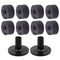 8PCS Cymbal Stand 25mm Felt Washer + 2PCS Cymbal Sleeves Replacement for Sh