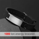 Power Silicone Bracelet Bio Elelents Energy Balance Bracelet Magnetic Wrist