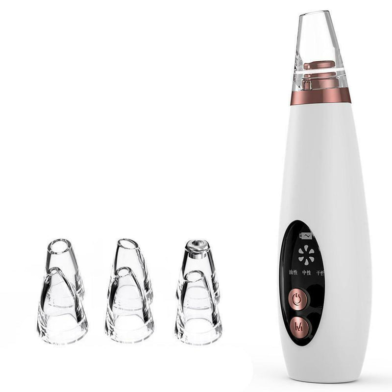 Blackhead Remover Vacuum Extractor Pro Suction Facial Pore Acne Cleaner Effectiv