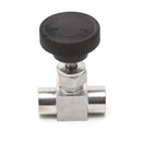 1/4" 915PSI Needle Valve Female Thread 304 Stainless Steel Flow Control Shut Off
