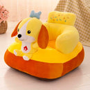 Cartoon Sofa Skin for Infant Baby Seat Sofa Cover Learn to Sit Chair (D)