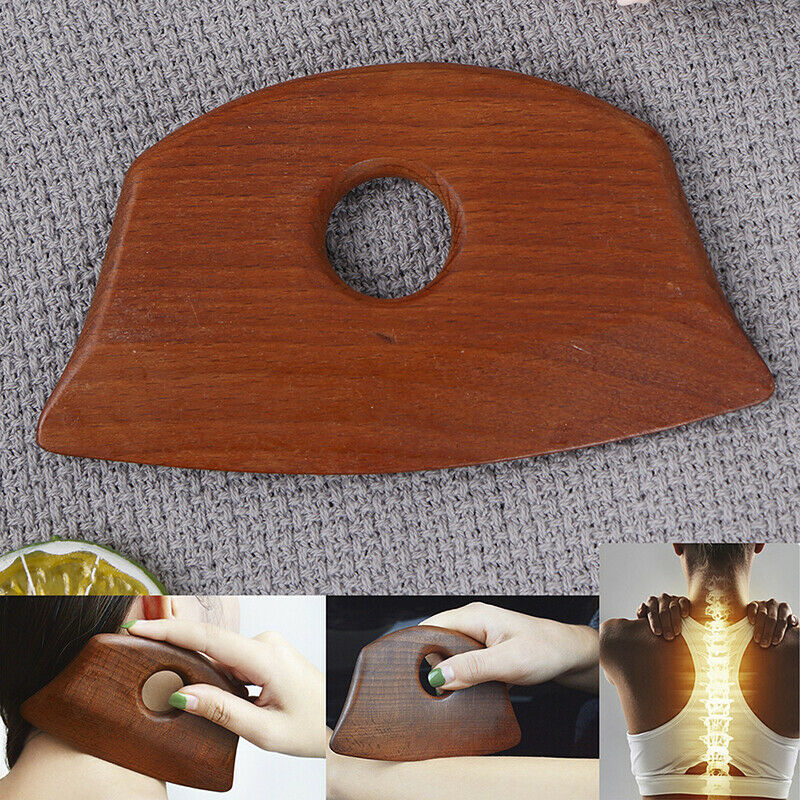 Wooden Guasha Massage Scraper Pressure Massager Facial Body Care Massage Too_kz