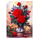 5D DIY Full Drill Diamond Painting Flower Cross Stitch Embroidery Mosaic
