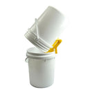 3Pcs Honey Bucket Bracket Beekeeping Tool Yellow Honey Tank Plastic Honey PaO8N4