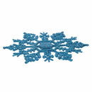 12 Pcs Glitter Snowflake Christmas Ornaments Xmas Tree Hanging Decoration B P9J4
