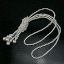 Fashion Women Multi Layer Necklace Sweater Chain Jewelry Long Necklace U0E9 X5H3
