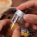 50Pcs 40Ml Plastic Test Tube With Screw Cap Bottle Aluminum Cap Packing Tub