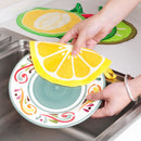 New Fruit Shape Hanging Microfiber Towels Quick-Dry Cleaning Rag Dish Pro HOT