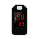 Fingertip Pulse Oximeter, Blood Oxygen Saturation Monitor for Adults, White