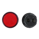 AD16-22D/S 21mm Thread Red LED Plastic Signal Pilot Lamp AC220V 2Pcs A4N2