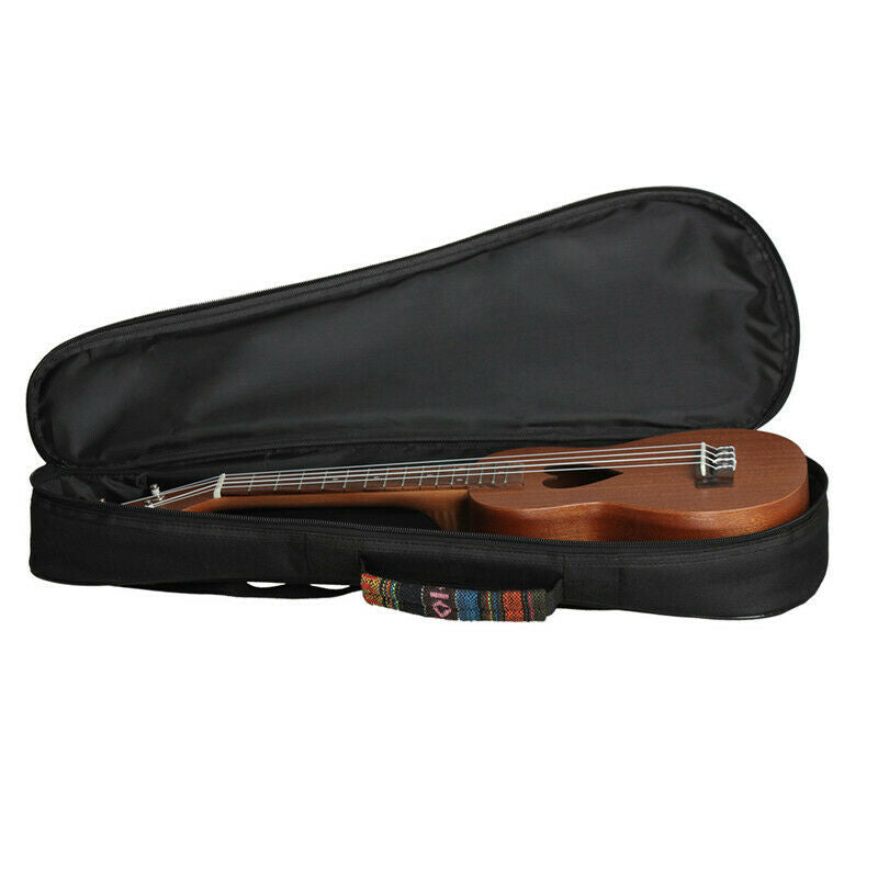 21 Inch Portable Cotton Nylon Padded Bass Guitar Gig Bag Ukulele Case Box G
