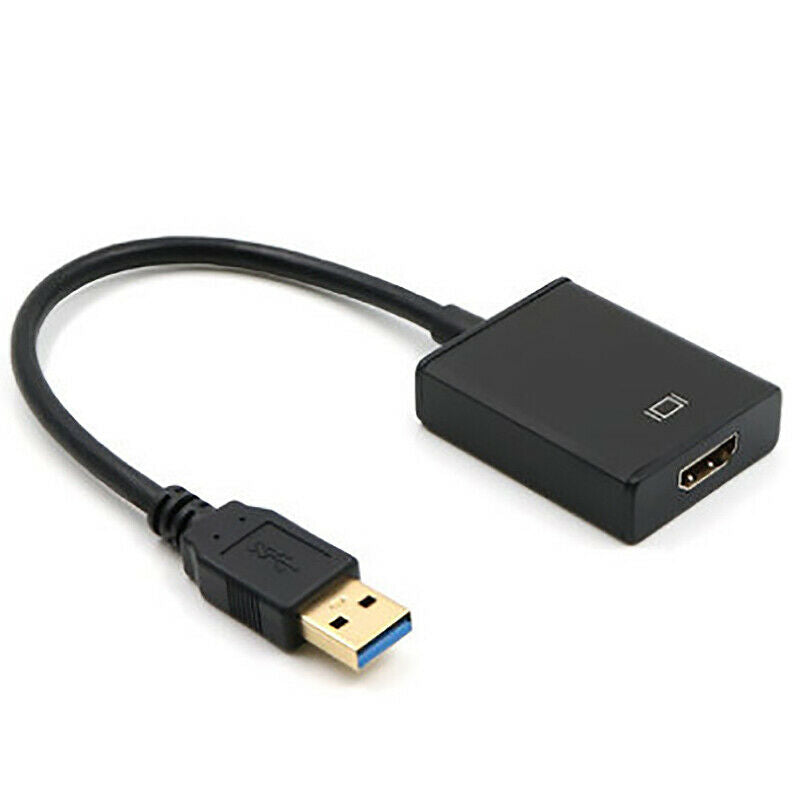 Usb 3.0 To Hdmi Hd 1080P Hdtv Audio Video Adapter Converter Cable For Windo F9J1