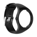 Luxury Wristband Strap and Clasp Replacement For Polar M200 Bracelet Black