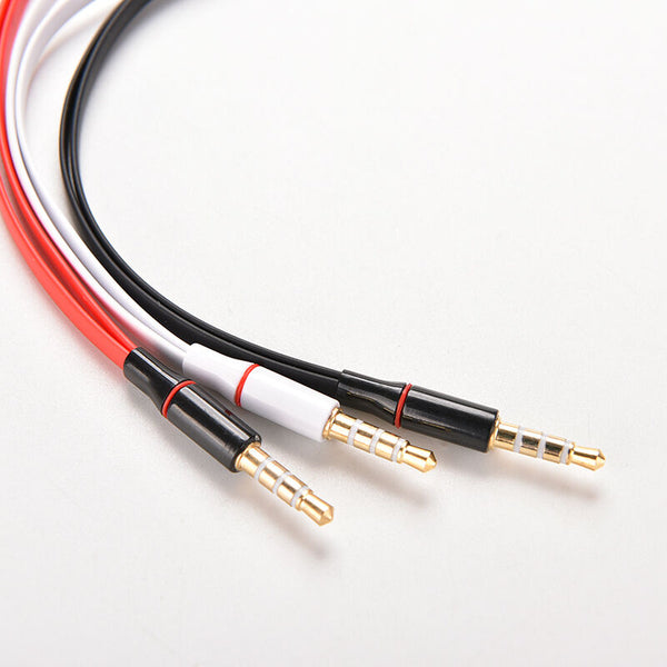 1x3.5mm  Audio Mic Splitter Cable Earphone Headphone Adapter male to 2 Female MO