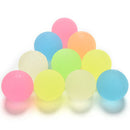 10 Pcs 32mm Luminous High Bounce Ball Glow in the Dark Noctilucent Ball Hot. JR
