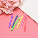 6Pcs/set Birthday Party Cake Candles Colorful Flame Multicolor CandleS Hn