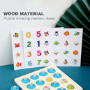 Chess Thinking Training Kids Toys Montessori Parent-Child Interactive Baby Game