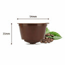 For Dolce Gusto Coffee Capsules Cup Tea Dripper Reusable Filter Baskets Cof