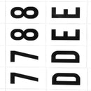 Pack of 90PCS Letters Numbers for A4 / A5 Cinematic LED Lamp Box