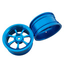 4pcs Alloy Rims Tires RC Car Wheel Tyre for 1/18 WLToys A959-b A969-b A979-b
