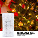 36pcs Christmas Decorative Balls Tree Pendant Festival Home Ornaments (N)