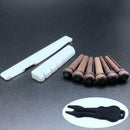 Guitar Bridge Saddle , Nut ,Bone Bridge Pins for 6 String ,Acoustic Guitar