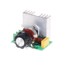 AC 220V 3800W SCR Voltage Regulator Dimmers Dimming Speed Thermostat Contro N Jf