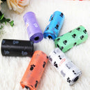 5 Rolls Pet Dog Cats Waste Plastic Bag Degradable Poop Clean Up Bags & R IXK