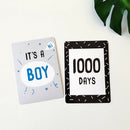 20pcs Home Portable Newborn Baby Hundred Days Photograph Prop Commemorative Card