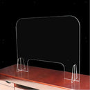 Nail Salon Sneeze Guard Acrylic Freestanding Barrier Checkout Shield Screen