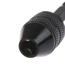 0.3-3.6mm Keyless Drill Chuck Screwdriver Impact Driver Adaptor 1/4" Sh ty