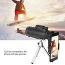 40X60 Portable Hunting Camping Monocular Telescope w/ Phone Clip + Bag + Tripod