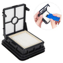 Transverse multi-surface pet brush filter pet vacuum cleaner replacement kit