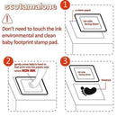 Black Ink Pad Inkpad Rubber Stamp Finger Print Craft Safe Baby Non-Toxic R1 H4Z5