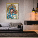 5D DIY Crystal Diamond Painting Religion Cross Stitch Kit Embroidery Mosaic
