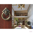 10 Pairs of Brass Cabinet Knobs Drawer Dresser Cupboard Drop Ring Pull Handles