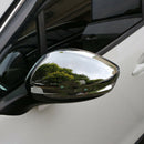 Abs Chrome Car Rear View Mirror Protection Covers Rearview Mirror Stickers  L5Q7