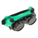 Welding Cutting Welders Safety Goggles Glasses Flip Up Dark Green Lenses
