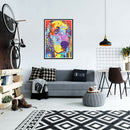 5D DIY Special Shaped Diamond Painting Dog Cross Stitch Mosaic Craft Kit