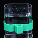 Pet Bird Feeder Water Drinker Seeds Clipper Fountain Cage Parrot Cockatiel Finch