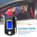AT-6000 Handheld Backlight Digital Breath Alcohol Tester + 20 Mouthpieces