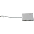 USB-C (Type C) to HDMI DVI 4K VGA Multilport Adaptor Converter with USB 3.0