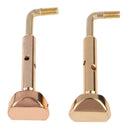 2 Pieces Of Golden Chin Rest Replacement Screws For 3/4 4/4 Violins