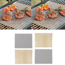 Non-Stick BBQ Grill Mats, Heavy Duty, Reusable, and Easy to Clean, Set 4PCS, 2