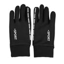 Reflective Cycling Gloves Men and Women Velvet Thin Sports Running Gloves f